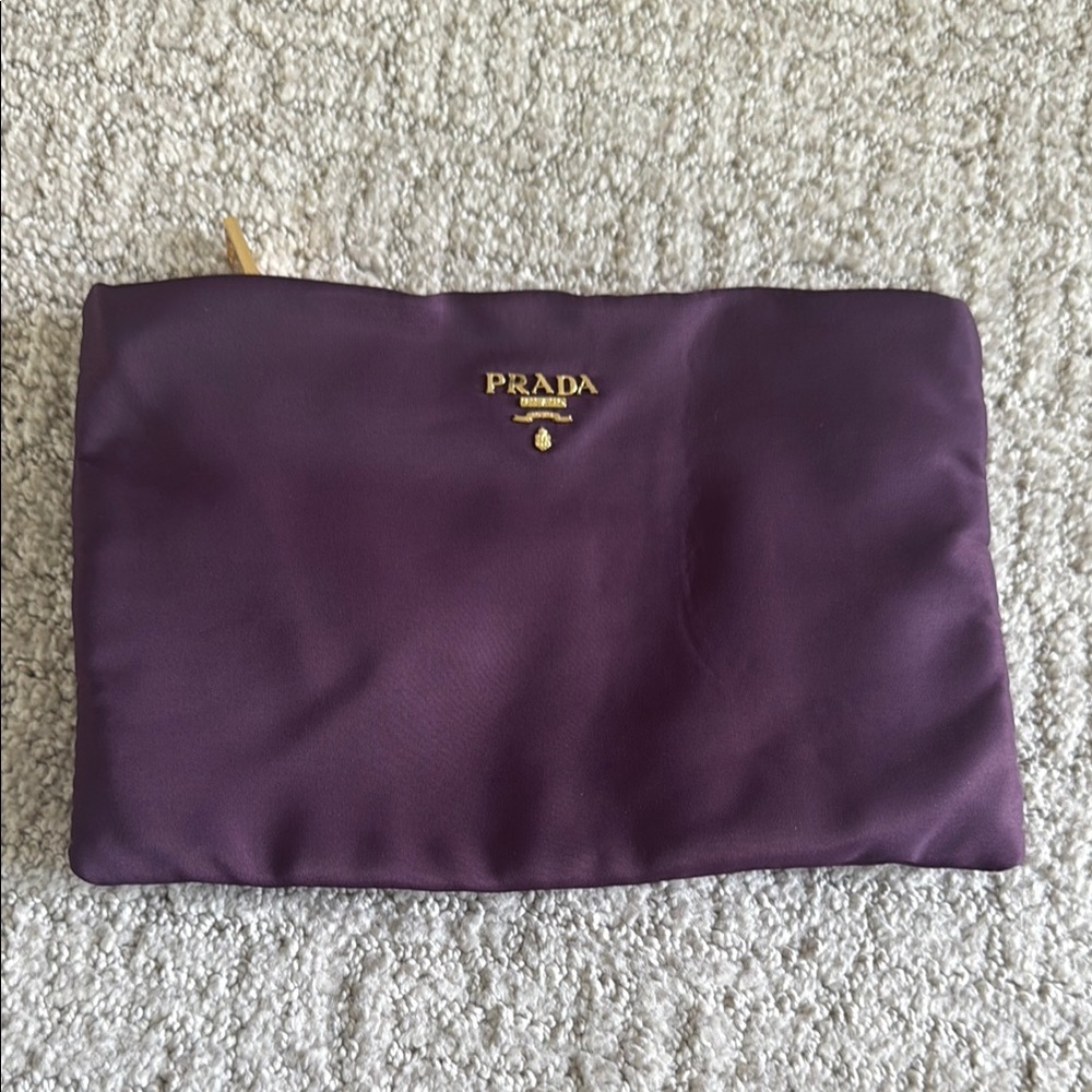 Prada Luxurious Purple Clutch